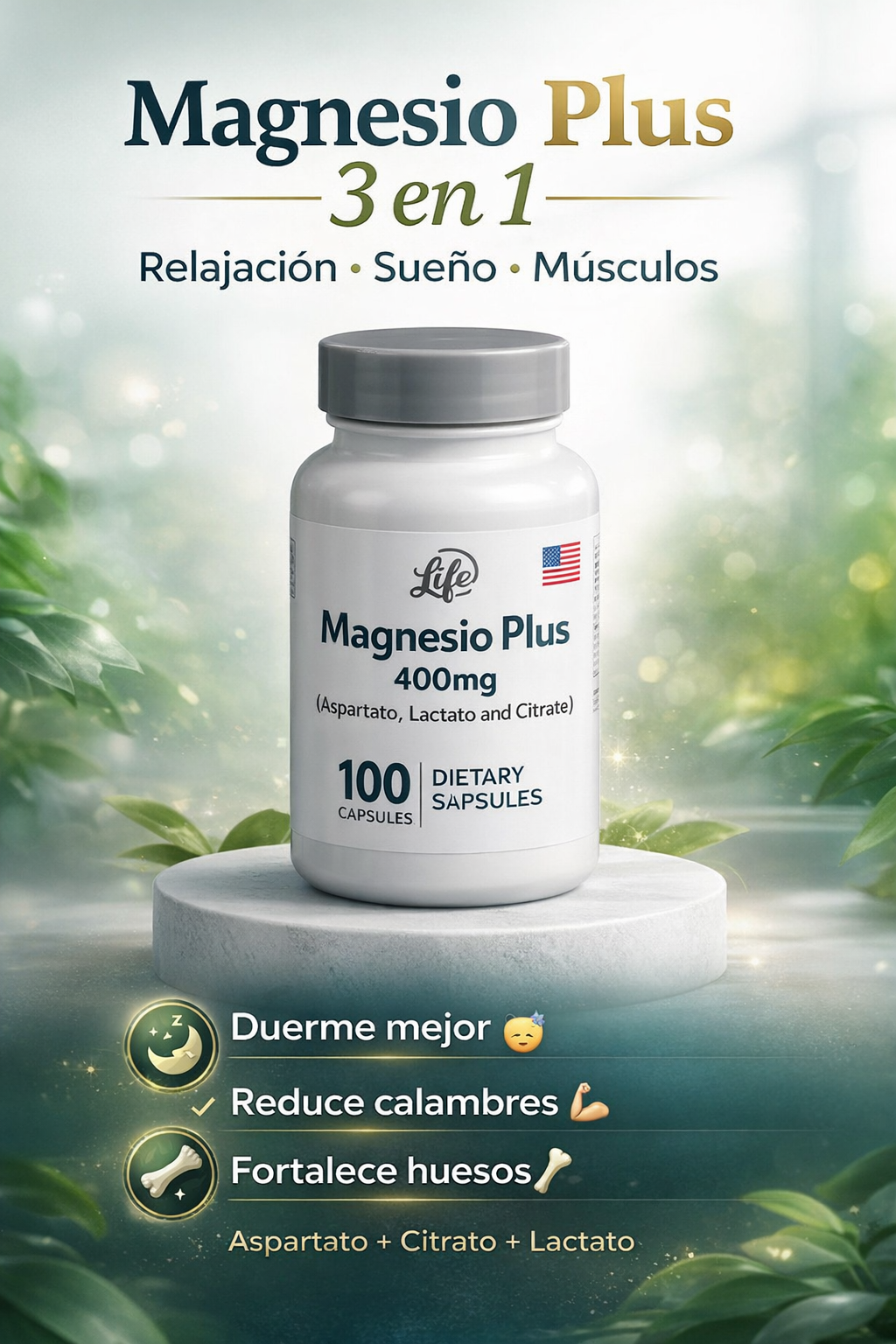 MAGNESIUM PLUS 400MG