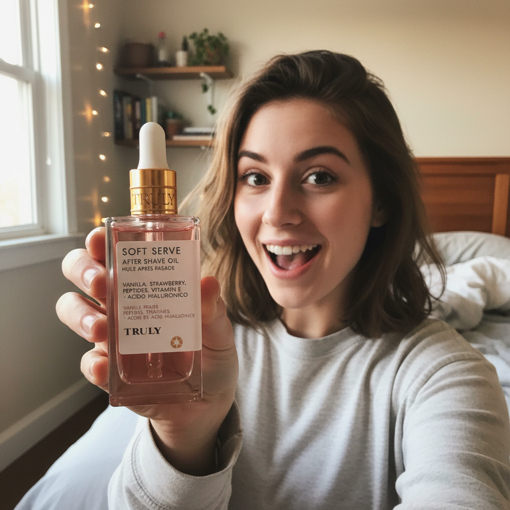 Selfie con frasco TRULY